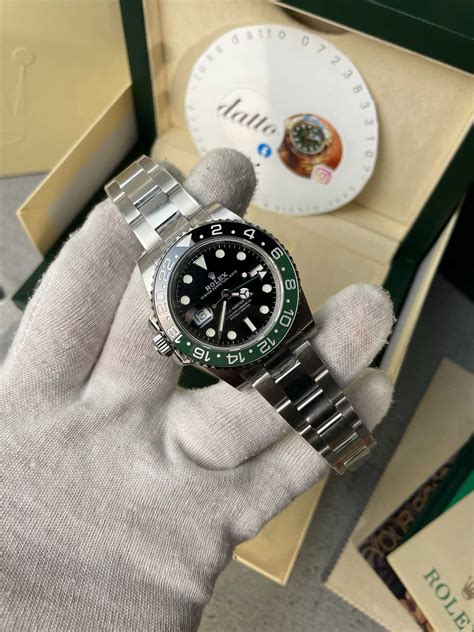 rolex gmt master ceramica verde|rolex oyster steel gmt master.